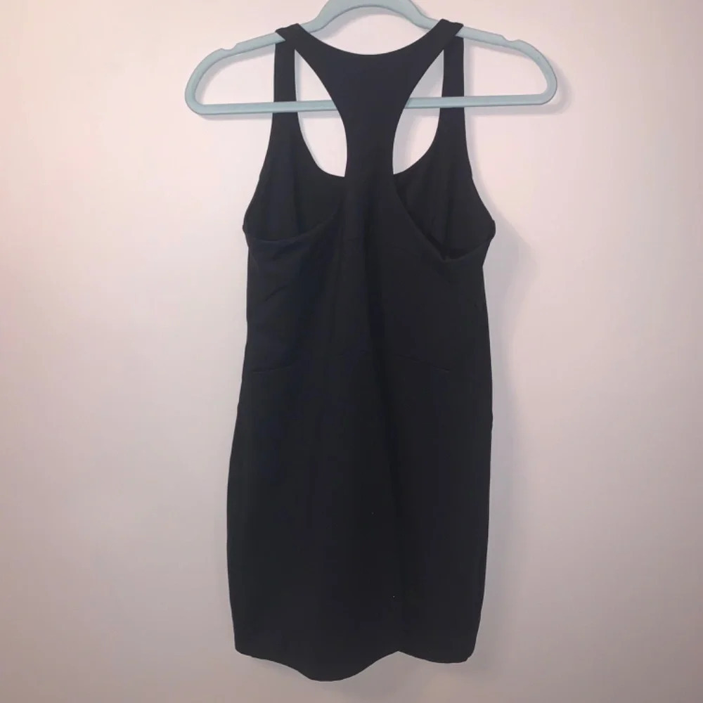 Girlfriend Collective Black Tennis Dress L - Picture 4 of 9